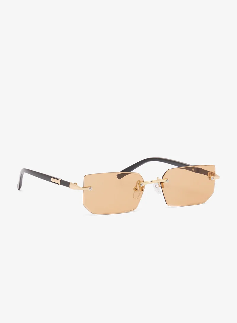Ginger Polarized Rectangle Sunglasses